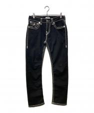 TRUE RELIGION (トゥルー レリジョン) RICKY Relaxed Straight ブラック サイズ:SIZE 30