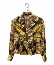 NARA CAMICIE (ナラカミーチェ) 花柄シャツ ブラウン サイズ:SIZE2