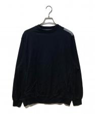 N.HOOLYWOOD (エヌ ハリウッド) CREWNECK LONG SLEEVE ブラック サイズ:36