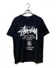 stussy (ステューシー) グラフィックTシャツ ブラック サイズ:M