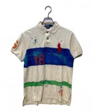 POLO RALPH LAUREN (ポロ・ラルフローレン) ビッグポニーポロシャツ ベージュ サイズ:M