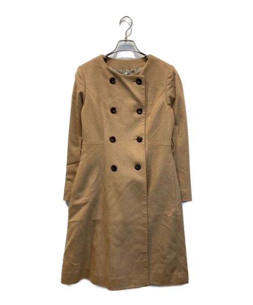 INED（イネド）INED (イネド) Aラインコート ブラウン サイズ:7の古着・服飾アイテム
