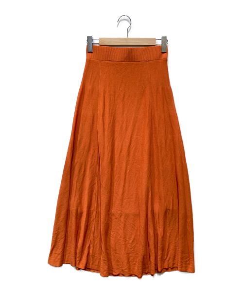 STYLE MIXER（スタイルミキサー）STYLE MIXER (スタイルミキサー) ドライニットシアースカート オレンジ サイズ:M 未使用品の古着・服飾アイテム