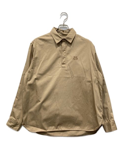 KENZO（ケンゾー）KENZO (ケンゾー) タイガー クレスト ポロシャツ ベージュ サイズ:Mの古着・服飾アイテム