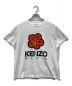 KENZO（ケンゾー）の古着「ボケフラワープリントTシャツ」｜ホワイト