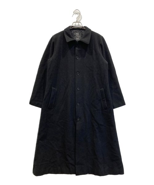 YOHJI YAMAMOTO（ヨウジヤマモト）YOHJI YAMAMOTO (ヨウジヤマモト) ステンカラーコート ブラック サイズ:3の古着・服飾アイテム