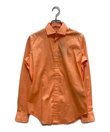 POLO RALPH LAUREN（ポロ・ラルフローレン）の古着「ワイドカラーシャツ」｜オレンジ
