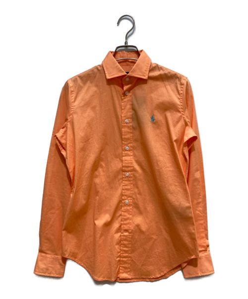 POLO RALPH LAUREN（ポロ・ラルフローレン）POLO RALPH LAUREN (ポロ・ラルフローレン) ワイドカラーシャツ オレンジ サイズ:4 未使用品の古着・服飾アイテム
