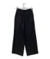 Lisiere (リジェール) Tuck Wide Pants ブラック サイズ:36：5000円