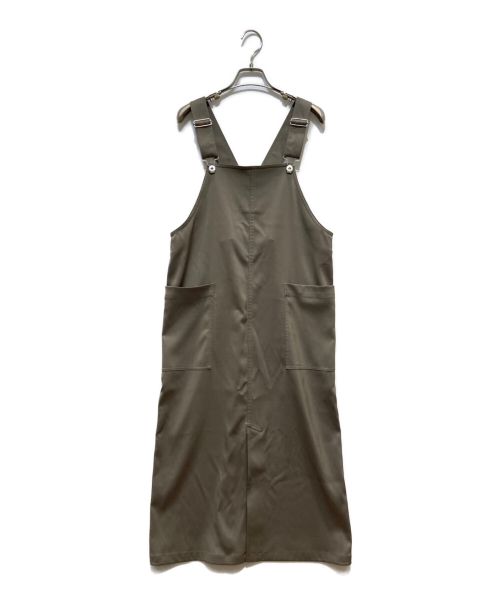 ESTNATION（エストネーション）ESTNATION (エストネーション) オーバーオールスカート グリーン サイズ:38の古着・服飾アイテム