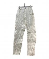 Mugler (ミュグレー) デニムパンツ ホワイト サイズ:34