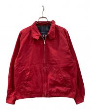 VAN (ヴァン) バックロゴプリントスイングトップ レッド サイズ:S