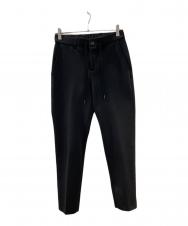 wjk (ダブルジェイケー) function knit easy slacks ファンクション ニットイージースラックス ブラック サイズ:M
