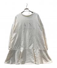 ARMANI EXCHANGE (アルマーニ エクスチェンジ) ワンピース ベージュ サイズ:L