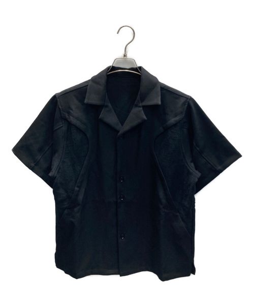 NOT UGLY（ノットアグリー）NOT UGLY (ノットアグリー) ドッキングシャツ ブラック サイズ:Mの古着・服飾アイテム
