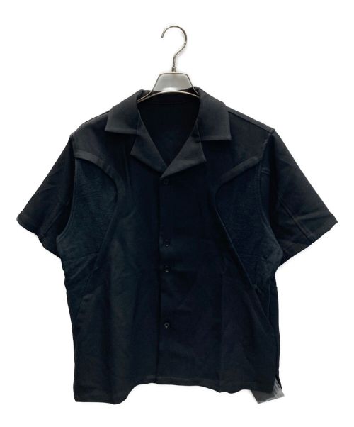 NOT UGLY（ノットアグリー）NOT UGLY (ノットアグリー) ドッキングシャツ ブラック サイズ:M 未使用品の古着・服飾アイテム