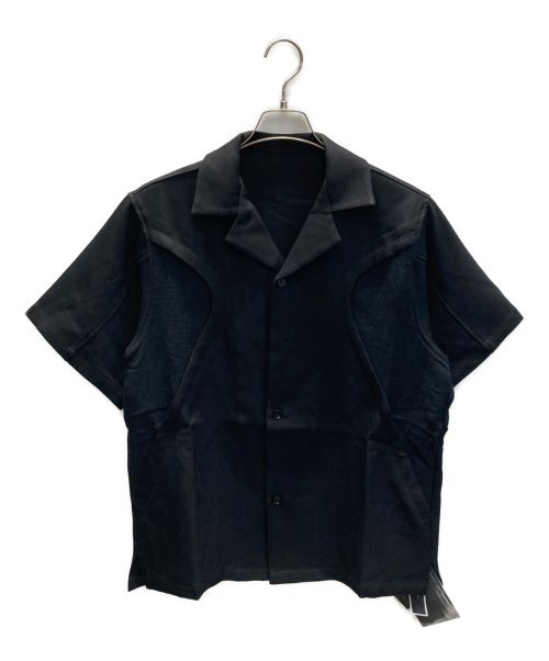NOT UGLY（ノットアグリー）NOT UGLY (ノットアグリー) ドッキングシャツ ブラック サイズ:S 未使用品の古着・服飾アイテム