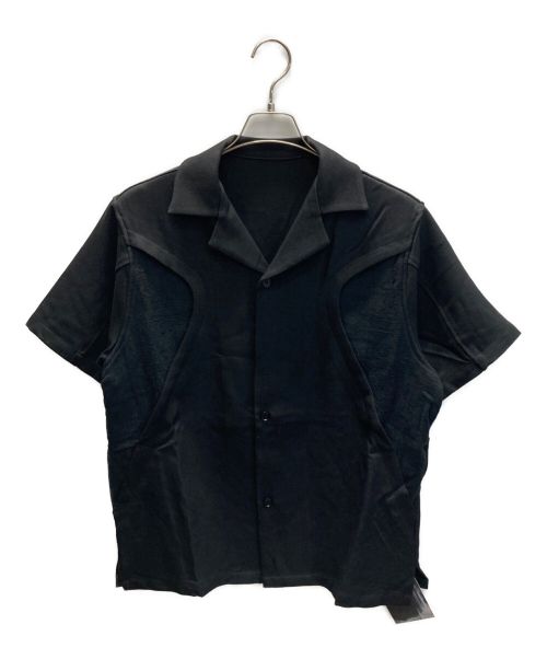 NOT UGLY（ノットアグリー）NOT UGLY (ノットアグリー) ドッキングシャツ ブラック サイズ:S 未使用品の古着・服飾アイテム