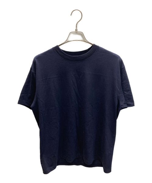 COMOLI（コモリ）COMOLI (コモリ) 空紡天竺半袖Tシャツ ネイビー サイズ:2の古着・服飾アイテム