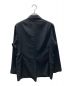 JOURNAL STANDARD relume (ジャーナルスタンダード レリューム) ストライプ ダブルブレストジャケット ブラック サイズ:L：5000円