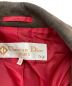 中古・古着 Christian Dior (クリスチャン ディオール) ウールテーラードジャケット レッド サイズ:M：3980円