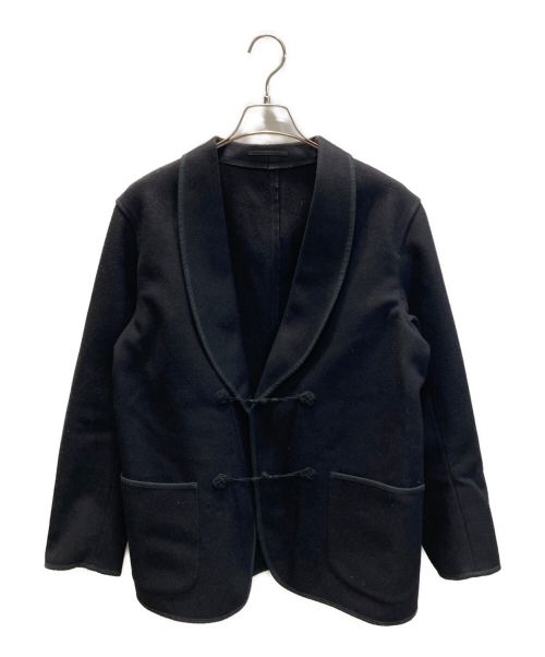 COMOLI（コモリ）COMOLI (コモリ) メルトン スモーキングジャケット ネイビー サイズ:3の古着・服飾アイテム