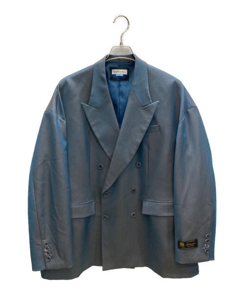 MAISON SPECIAL（メゾンスペシャル）MAISON SPECIAL (メゾンスペシャル) Prime-Over Schonherr Peaked Lapel Double Tailored Jacket ブルー サイズ:2の古着・服飾アイテム