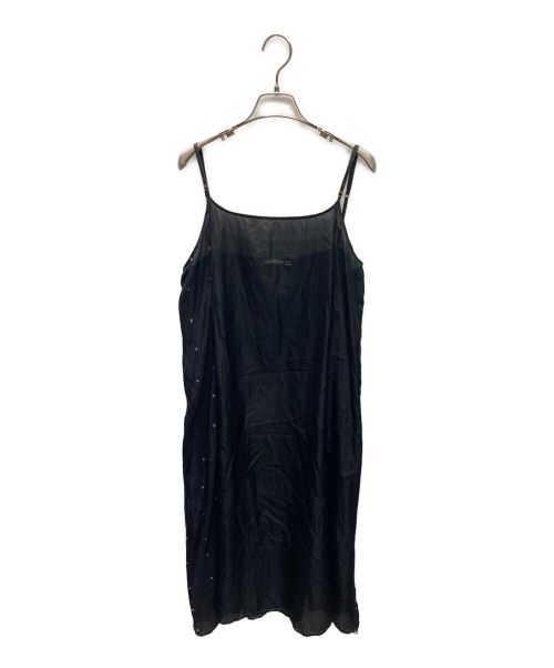 Injiri（インジリ）Injiri (インジリ) シルクキャミソールワンピース ブラック サイズ: Sの古着・服飾アイテム