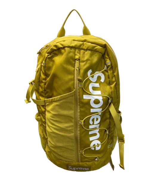 SUPREME（シュプリーム）SUPREME (シュプリーム) Cordura Ripstop Nylon Backpack イエローの古着・服飾アイテム
