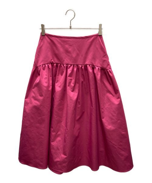 BRAHMIN（ブラーミン）BRAHMIN (ブラーミン) フレアスカート パープル サイズ:38 未使用品の古着・服飾アイテム