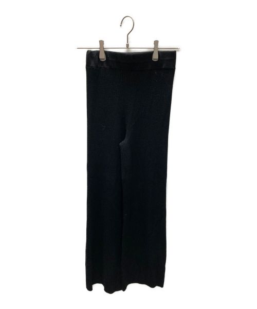 TEN（テン）TEN (テン) Ron Herman (ロンハーマン) リブニットパンツ ブラック サイズ:XSの古着・服飾アイテム