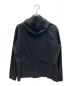 ARMANI EXCHANGE (アルマーニ エクスチェンジ) フーデットナイロンテーラードジャケット ブラック サイズ:44：7000円