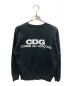 CDG (シーディージー) Back Logo Crewneck Sweat ブラック サイズ:XL：6000円