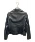 PROPORTION BODY DRESSING (プロポーションボディドレッシング) レザーライダースジャケット ブラック サイズ:SIZE S：5000円