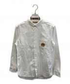 BURBERRYバーバリー）の古着「ボタンダウンシャツ」｜ホワイト