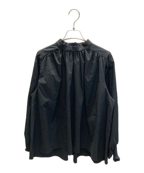 BRAHMIN（ブラーミン）BRAHMIN (ブラーミン) ボリューム袖ふんわりブラウス ブラック サイズ:38 未使用品の古着・服飾アイテム