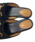 中古・古着 adidas (アディダス) GUCCI (グッチ) Trefoil Slipper ブラック サイズ:39：35000円