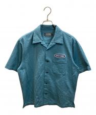 Hysteric Glamour (ヒステリックグラマー) OVAL SIGN FOR BAD GIRL シャツ ブルー サイズ:SIZE M