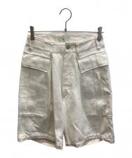 HERILL (ヘリル) HL Denim Cargoshorts ホワイト サイズ:SIZE 00