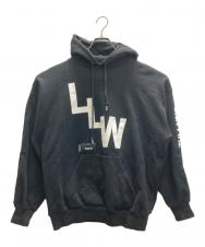 WTAPS (ダブルタップス) LLW HOODY/ロング・リブ・ダブルタップスフーディ ブラック サイズ:X03