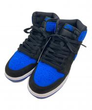 NIKE (ナイキ) GS Air Jordan 1 Retro High OG "Royal Reimagined" GS エアジョーダン1 レトロ ハイ OG "ロイヤル リイマジンド" ブルー×ブラック サイズ:25cm 未使用品