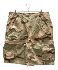 stussy (ステューシー) CARGO SHORT RIPSTOP ベージュ×グリーン サイズ:SIZE 36