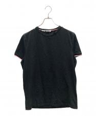 MONCLER (モンクレール) MAGLIA T-SHIRT ブラック サイズ:SIZE XL