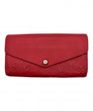 LOUIS VUITTON (ルイ ヴィトン) ポルトフォイユ・サラ 長財布 レッド サイズ:下記参照