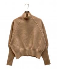 ACNE STUDIOS (アクネ ストゥディオズ) ウール混 ドルマンスリーブ タートルネックニットプルオーバー ベージュ サイズ:XS