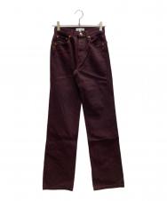 RE/DONE (リダン) RE/DONE 90S HIGH RISE LOOSE ワインレッド サイズ:SIZE 23 未使用品