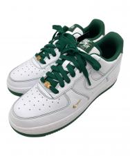 NIKE Air Force 1 '07 Mini Jewel "White/Metallic Gold/Gorge Green" エアフォース1 '07 ミニジュエル "ホワイト/メタリックゴールド/ゴージグリーン" サイズ:25.5cm