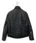 JACKROSE (ジャックローズ) ピッグレザー中綿ジャケット ブラック サイズ:M：4800円