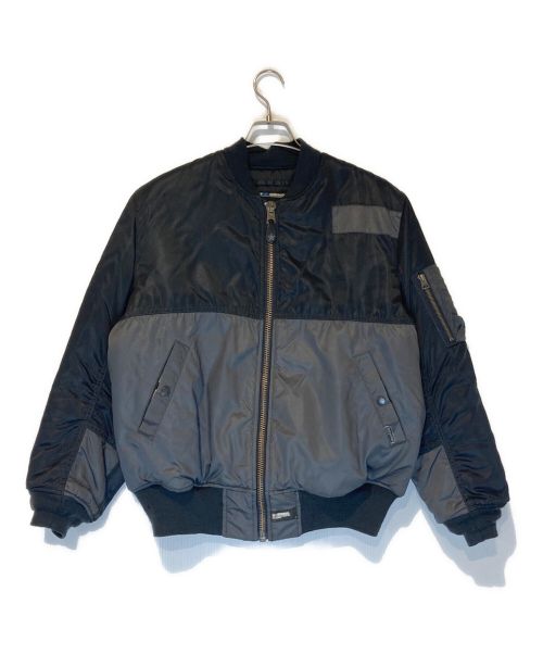 NEIGHBORHOOD（ネイバーフッド）NEIGHBORHOOD (ネイバーフッド) MA-1ジャケット ブラック サイズ:Mの古着・服飾アイテム