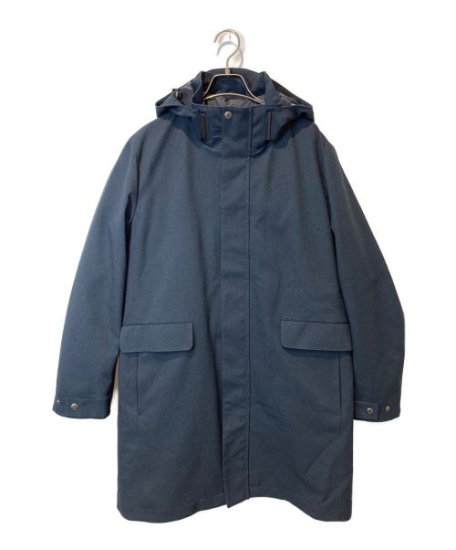 TAKEO KIKUCHI（タケオキクチ）TAKEO KIKUCHI (タケオキクチ) 3WAYダウンライナーコート ブルー サイズ:２の古着・服飾アイテム